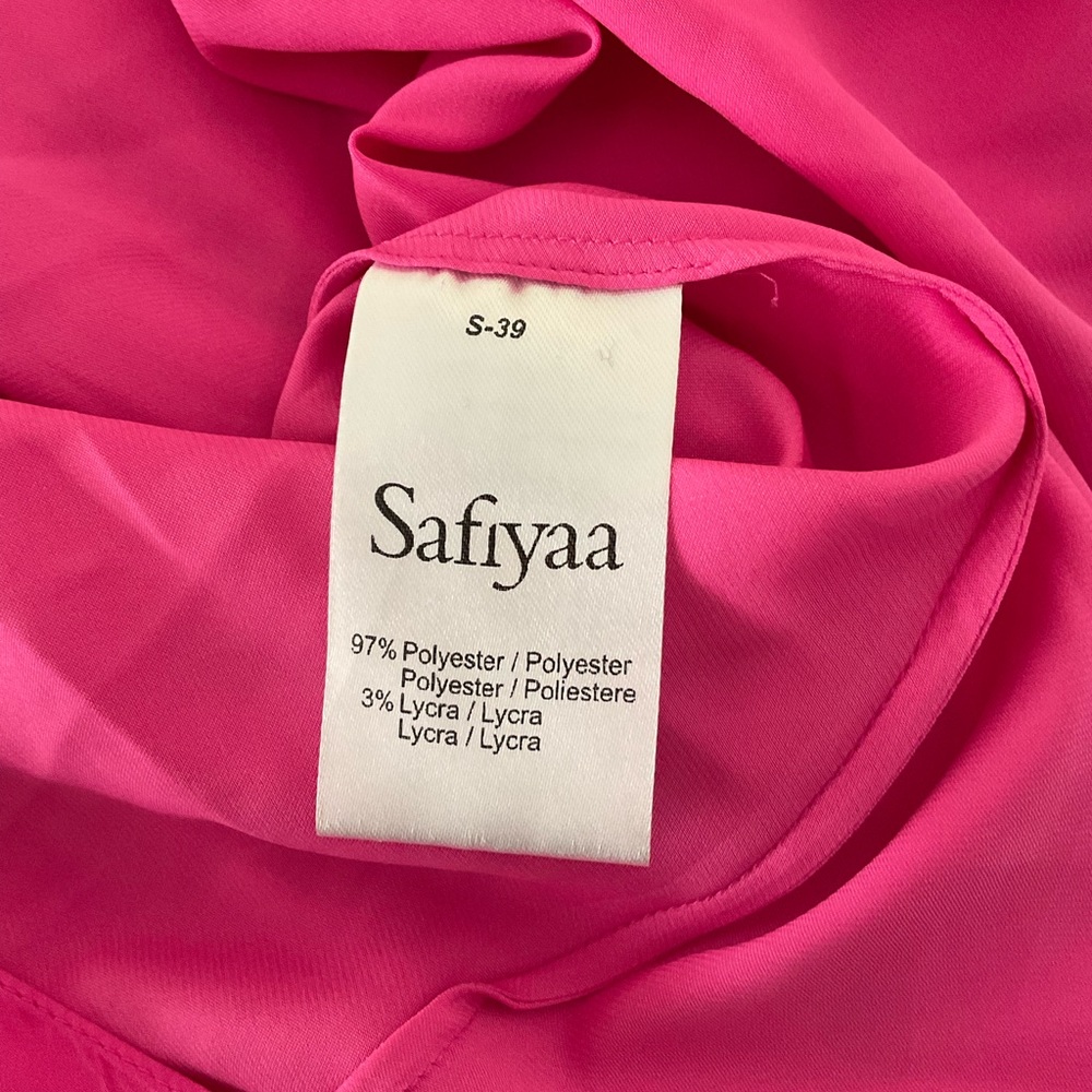 Safiyaa Pink Victoire Beverley Long Dress - Picture 9 of 10
